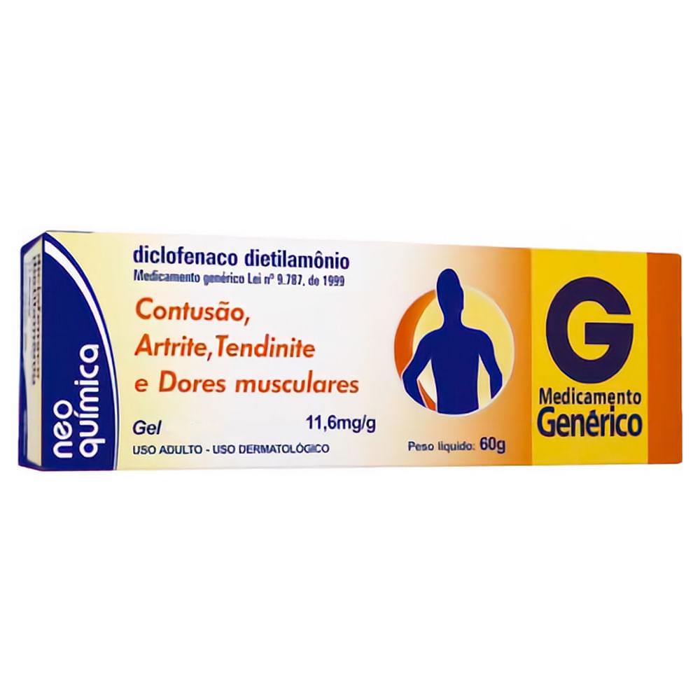 DICLO DIETILAMONIO GEL 60G - NEO(G)