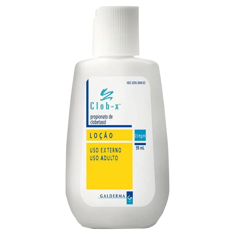 Loção Dermatológica Clob-X Galderma 59ml - Farmadelivery