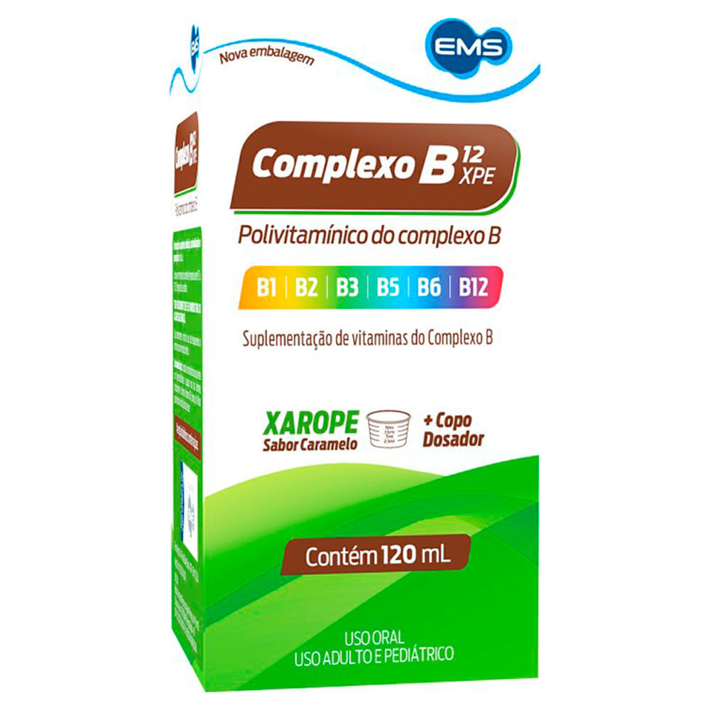 Polivitamínico Complexo B12 120ml