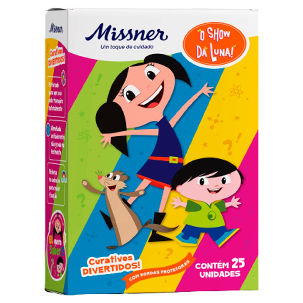 Curativo Missner Show Da Luna - 25 Unidades