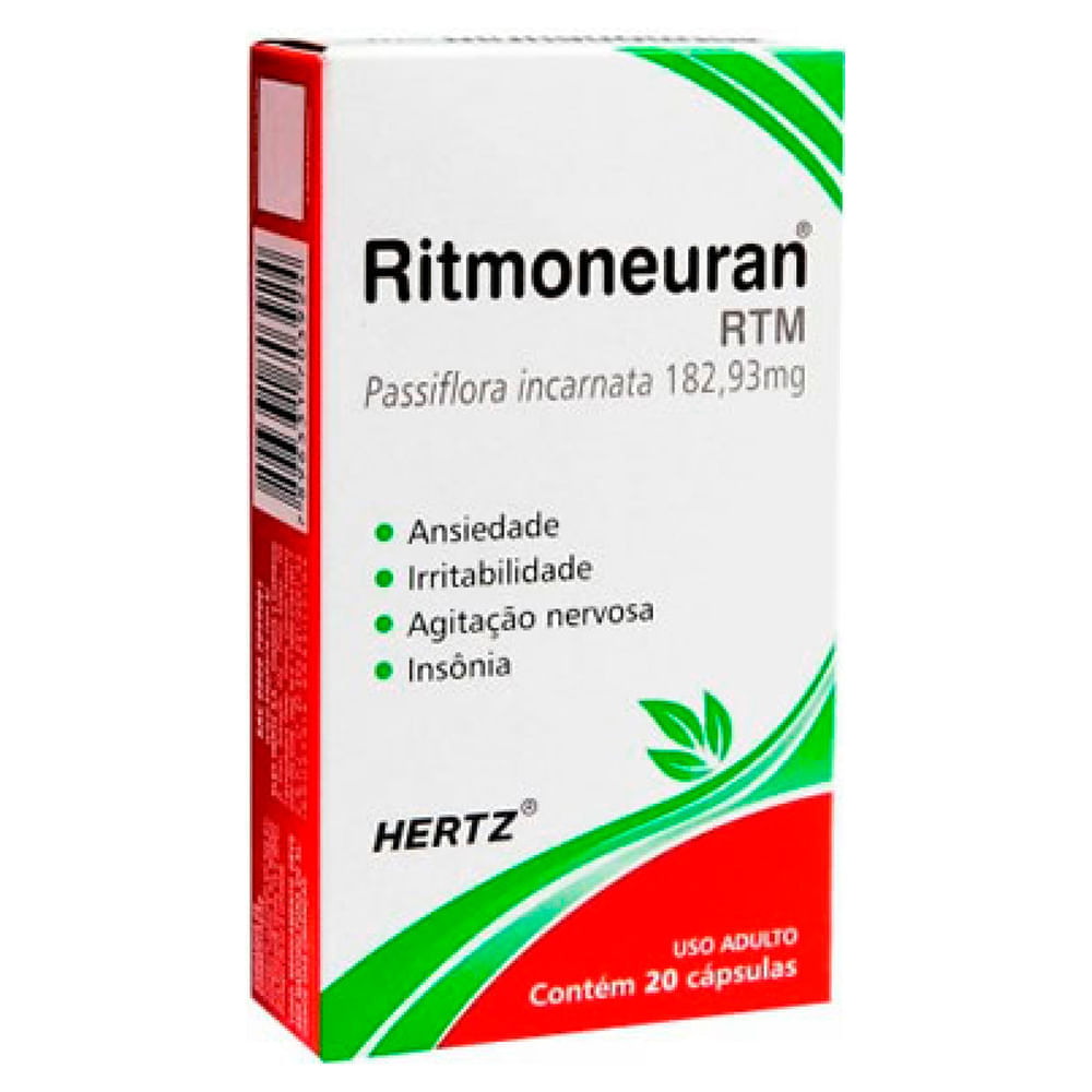 Ritmoneuran Com 20 cápsulas
