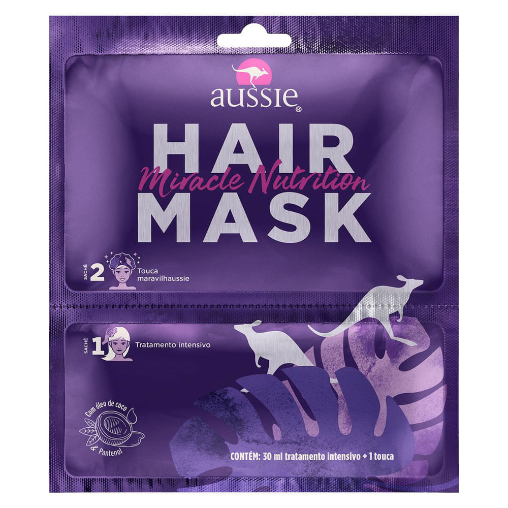 MASCARA CAPILAR AUSSIE TOUCA NUTRITION 30ML
