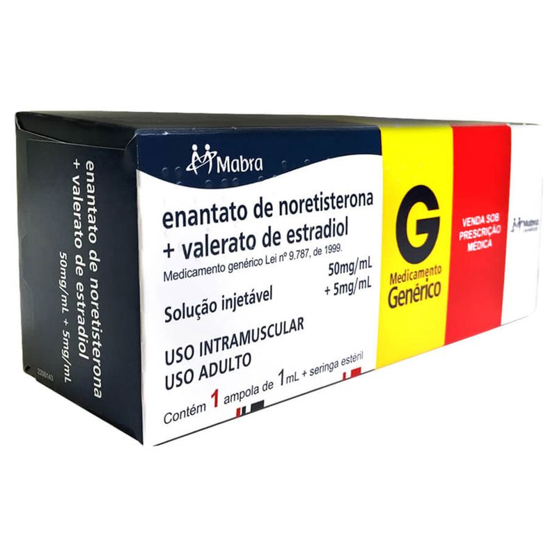 Enantato de Noretisterona + Valerato de Estradiol Genérico Cifarma ...