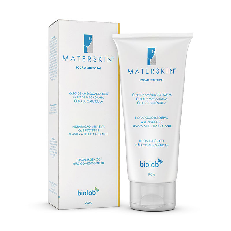 Imagem Ilustrativa do MaterSkin, creme para estrias na gravidez.