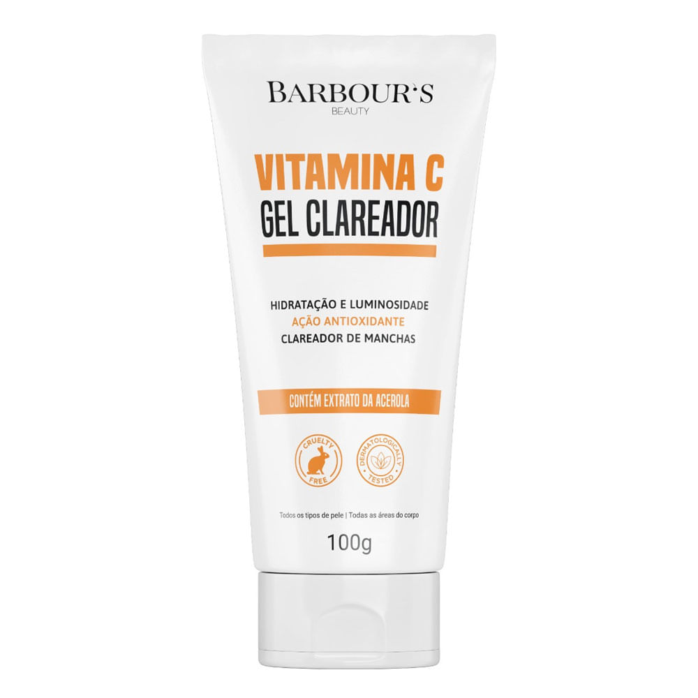 Gel Clareador Barbours Beauty Vitamina C 100ml Em Oferta - Farmadelivery