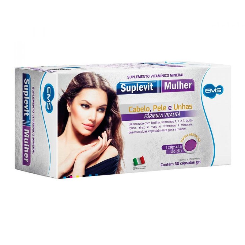 Suplevit Mulher 60 Cápsulas Em Oferta - Farmadelivery