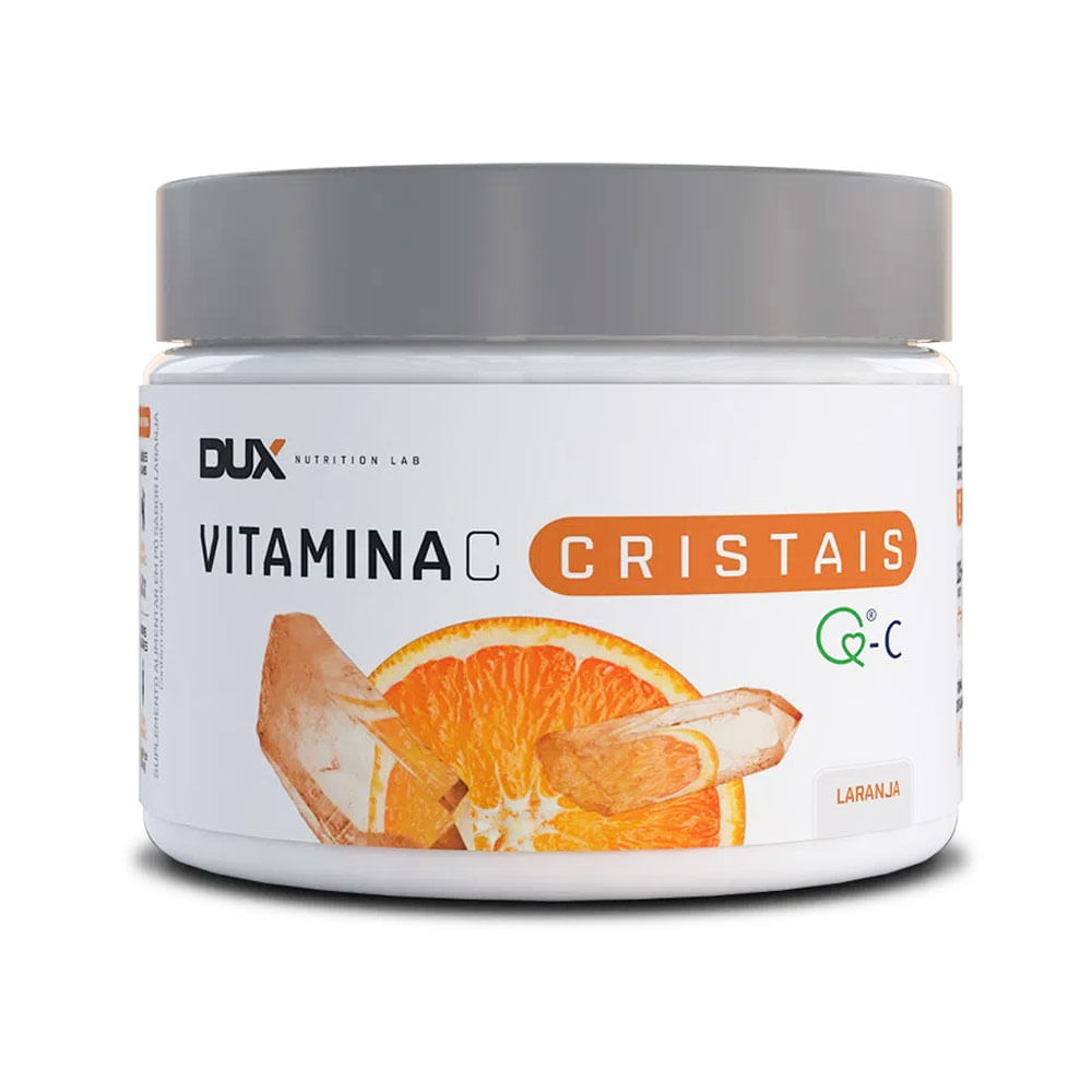 Vitamina C Cristais Dux Nutrition Laranja Pote 200g Em Oferta ...