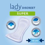 Absorvente Tena Lady Discreet Super 8 unidades em Oferta - Farmadelivery