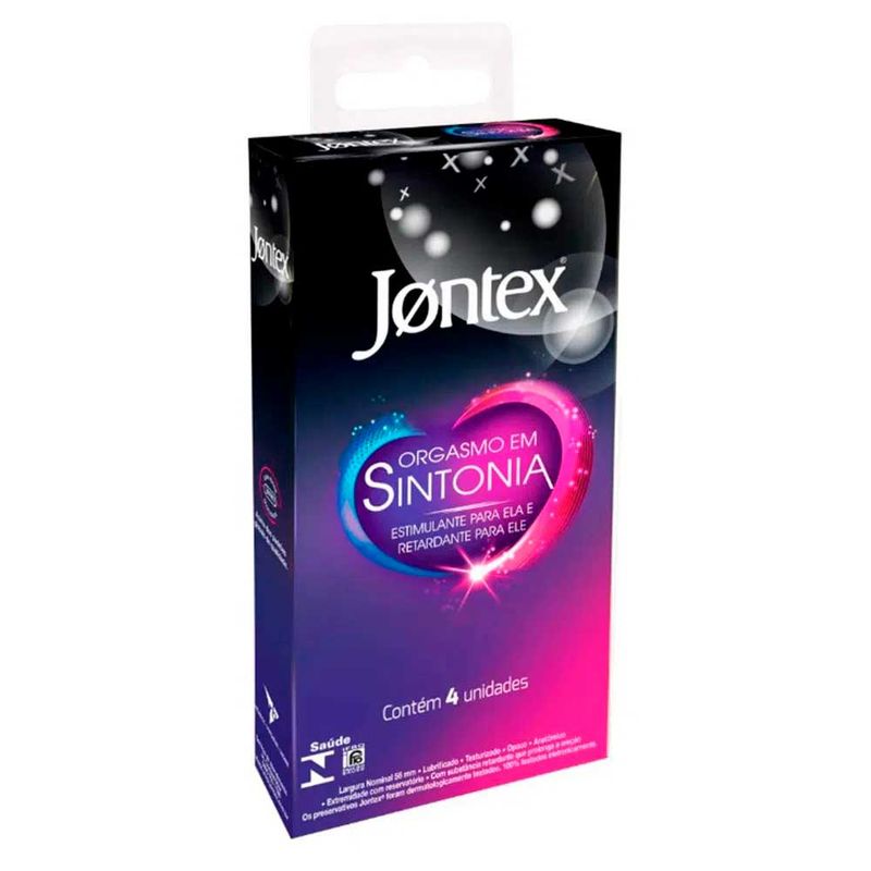 Preservativo Jontex Orgasmo Em Sintonia 4 Unidades Farmadelivery 9290