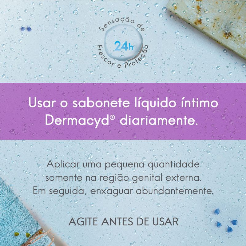 Kit Sabonete Líquido Íntimo Dermacyd Delicata 200ml 100ml Farmadelivery 6709