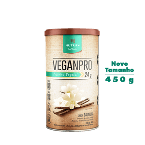 VeganPro Proteína Vegetal Baunilha Nutrify 450g