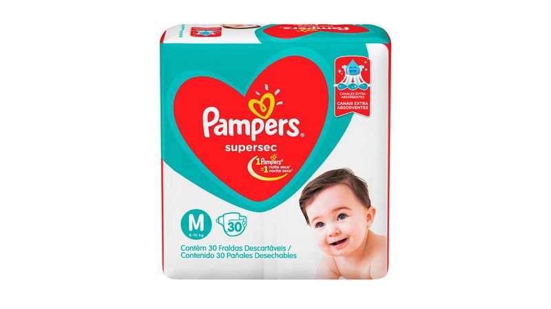 Fralda Pampers Super Pants Tamanho G Com 30 Unidades