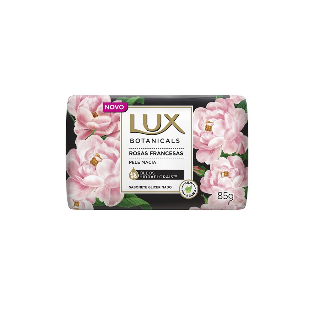 Sabonete em Barra Lux Botanicals Rosas Francesas 85g - Farmadelivery