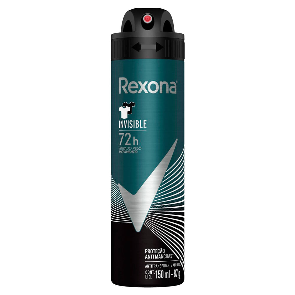 Desodorante Antitranspirante Aerosol Rexona Men Clinical Clean 150ml