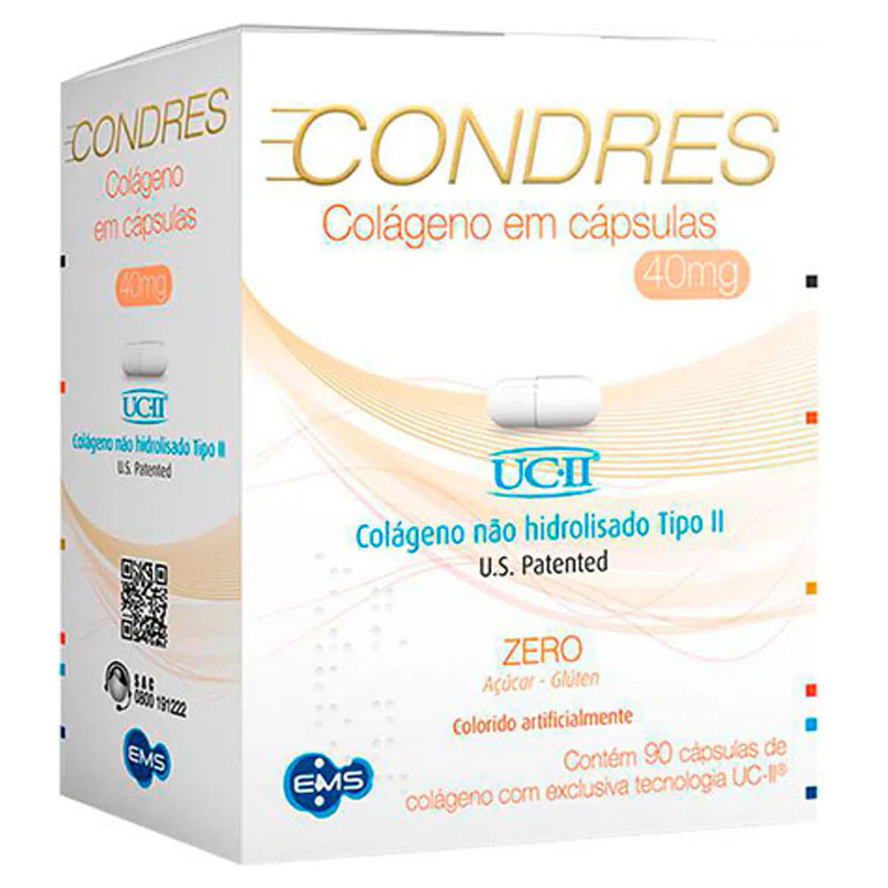 Condres Colageno 40mg 90 cápsulas